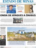 Capa do jornal Estado de Minas 04/02/2017