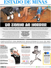 Capa do jornal Estado de Minas 05/05/2017