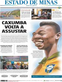 Capa do jornal Estado de Minas 07/07/2017