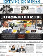 Capa do jornal Estado de Minas 10/02/2017