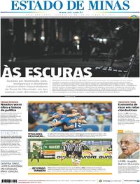 Capa do jornal Estado de Minas 26/06/2017