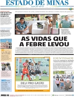 Capa do jornal Estado de Minas 29/01/2017