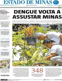 Capa do jornal Estado de Minas 05/12/2018