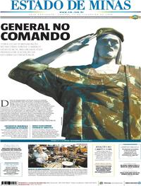 Capa do jornal Estado de Minas 17/02/2018