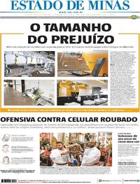 Capa do jornal Estado de Minas 10/12/2019