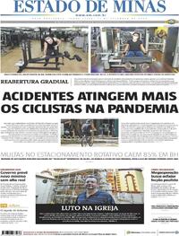 Capa do jornal Estado de Minas 01/09/2020