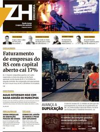 Capa do jornal Estado de Minas 08/09/2020
