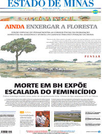 Capa do jornal Estado de Minas 03/03/2023