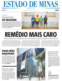 Capa do jornal Estado de Minas 02/04/2024