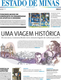 Capa do jornal Estado de Minas 03/03/2024