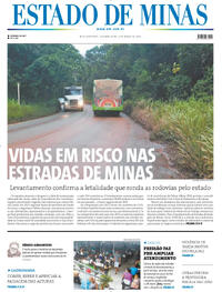 Capa do jornal Estado de Minas 04/03/2024