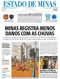 Capa do jornal Estado de Minas 04/04/2024