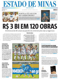 Capa do jornal Estado de Minas 05/04/2024