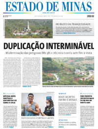 Capa do jornal Estado de Minas 07/02/2024