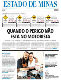 Capa do jornal Estado de Minas 10/06/2024