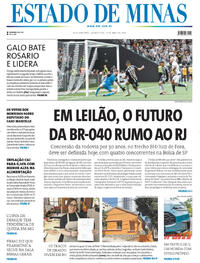 Capa do jornal Estado de Minas 11/04/2024
