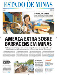 Capa do jornal Estado de Minas 12/03/2024