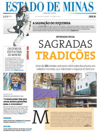 Capa do jornal Estado de Minas 17/03/2024