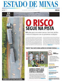 Capa do jornal Estado de Minas 18/03/2024