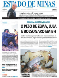 Capa do jornal Estado de Minas 21/03/2024