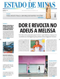 Capa do jornal Estado de Minas 23/01/2024