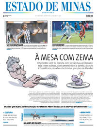 Capa do jornal Estado de Minas 24/04/2024