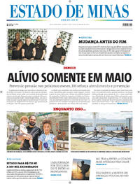 Capa do jornal Estado de Minas 28/02/2024