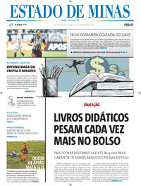 Capa do jornal Estado de Minas 29/01/2024