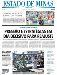 Capa do jornal Estado de Minas 29/05/2024