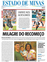 Capa do jornal Estado de Minas 31/03/2024