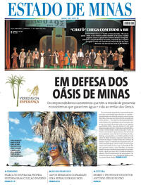 Capa do jornal Estado de Minas 01/06/2025