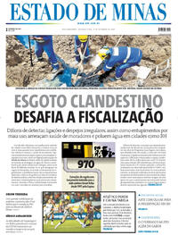 Capa do jornal Estado de Minas 01/09/2025