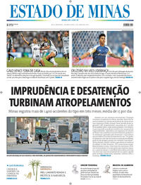 Capa do jornal Estado de Minas 02/06/2025