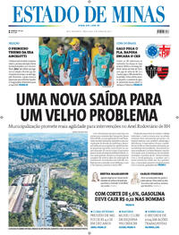 Capa do jornal Estado de Minas 03/06/2025