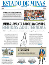 Capa do jornal Estado de Minas 03/11/2025