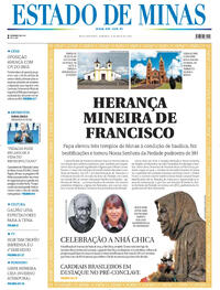 Capa do jornal Estado de Minas 04/05/2025