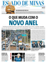 Capa do jornal Estado de Minas 04/06/2025