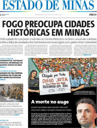 Capa do jornal Estado de Minas 04/07/2025