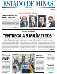 Capa do jornal Estado de Minas 04/09/2025