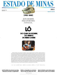 Capa do jornal Estado de Minas 04/11/2025