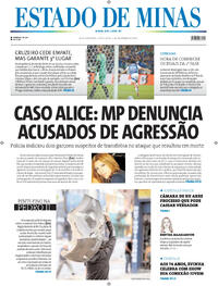 Capa do jornal Estado de Minas 05/12/2025