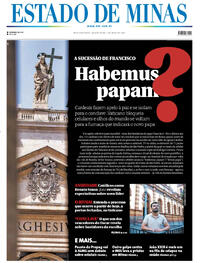 Capa do jornal Estado de Minas 07/05/2025