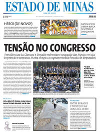 Capa do jornal Estado de Minas 07/08/2025