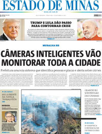 Capa do jornal Estado de Minas 07/10/2025