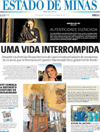 Capa do jornal Estado de Minas 09/09/2025