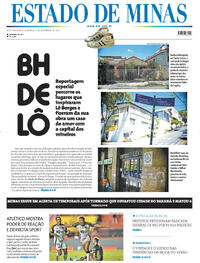 Capa do jornal Estado de Minas 09/11/2025