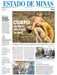 Capa do jornal Estado de Minas 10/08/2025