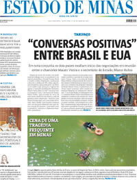 Capa do jornal Estado de Minas 17/10/2025