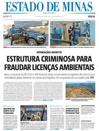 Capa do jornal Estado de Minas 18/09/2025