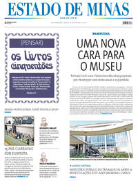 Capa do jornal Estado de Minas 18/10/2025
